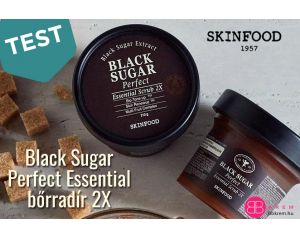 Kipróbáltuk - Black Sugar Perfect Essential bőrradír 2x
