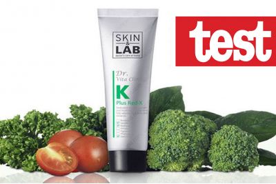 A Skin&Lab K- Plus Red-X krém tesztje