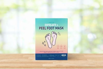 DEARBOO Home SPA hámlasztó talpmaszk – Babapuha talpak otthon, egyszerűen