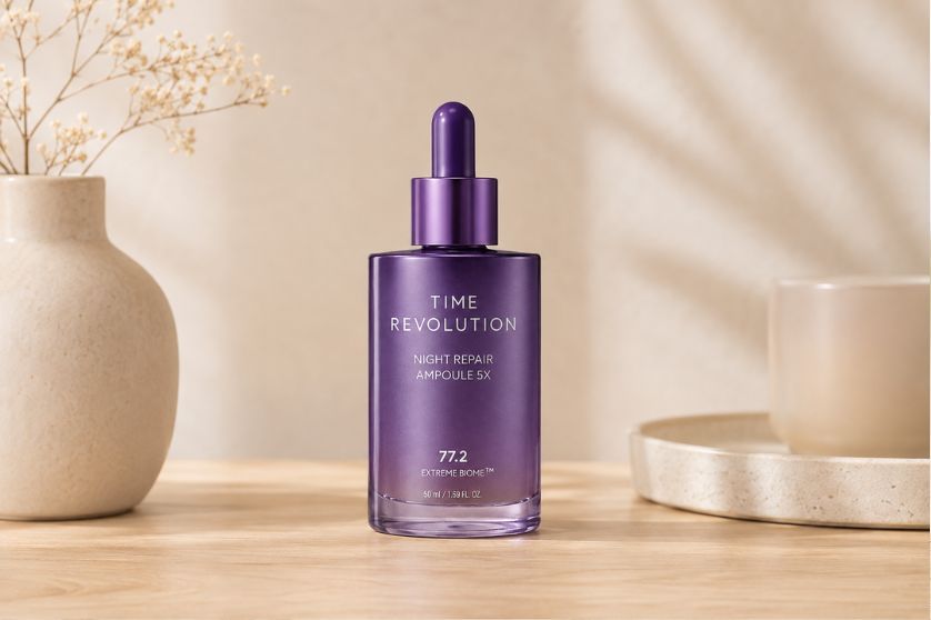 Missha Time Revolution Night Repair Ampoule 5X: Az éjszakai bőrmegújulás ikonja