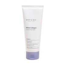 Mary & May White Collagen Cleansing Foam - közeli lejárat