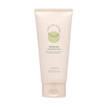 Missha Creamy Latte Cleansing Foam [Green Tea]