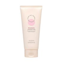 Missha Creamy Latte Cleansing Foam [Strawberry]