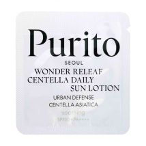 Purito Wonder Releaf Centella Daily Sun fényvédő SPF50+ PA++++ minta