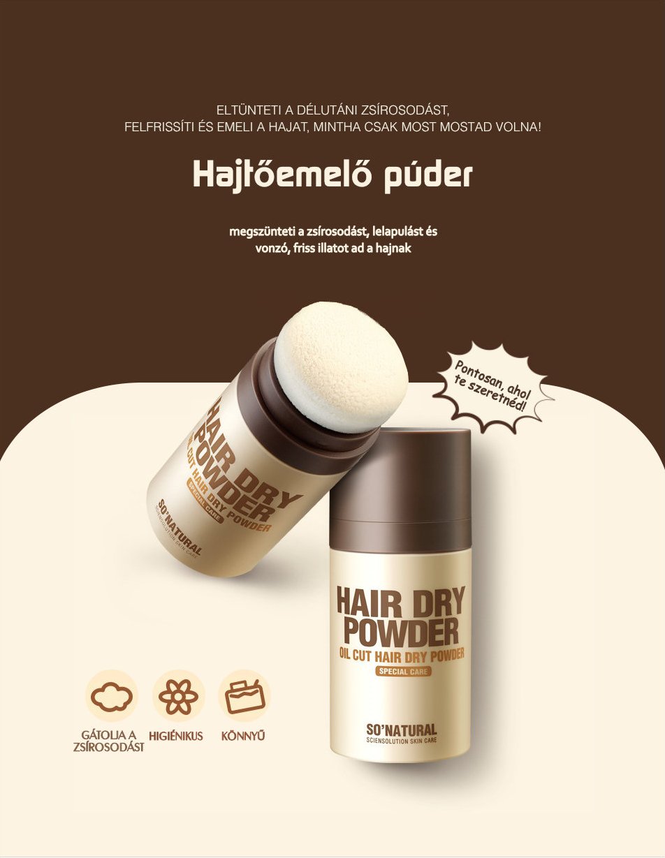 Sonatural hajtőemelő púder Sonatural hajtőemelő púder